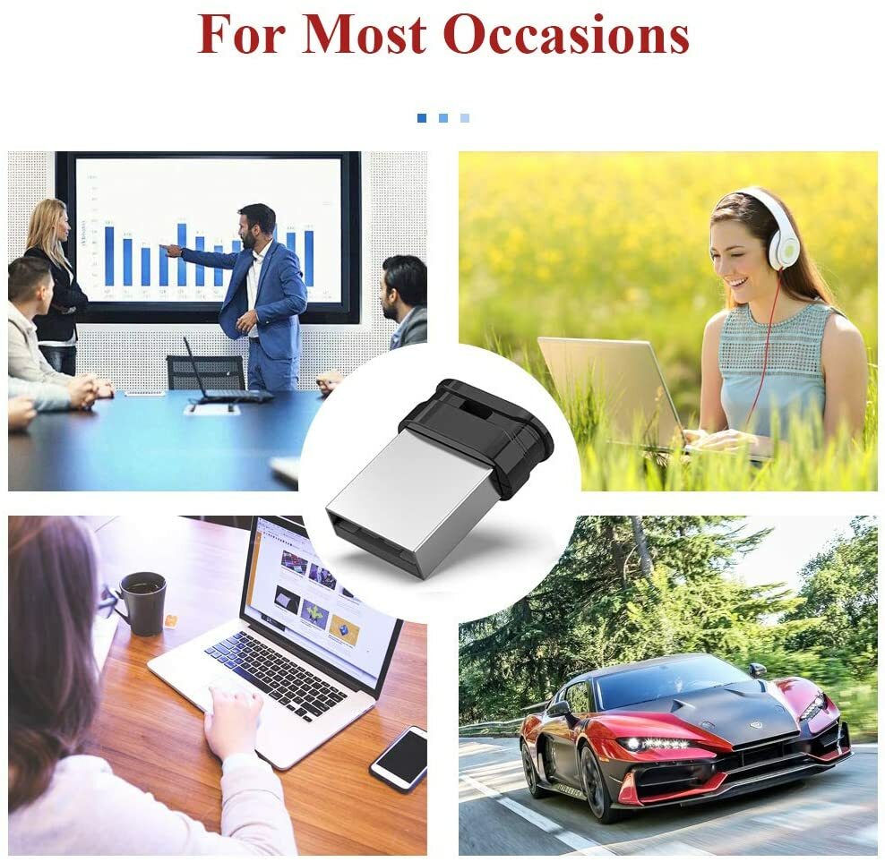 5 PCS 32GB USB 2.0 Flash Drive Memory Stick Super Tiny Pendrive USB Data Storage