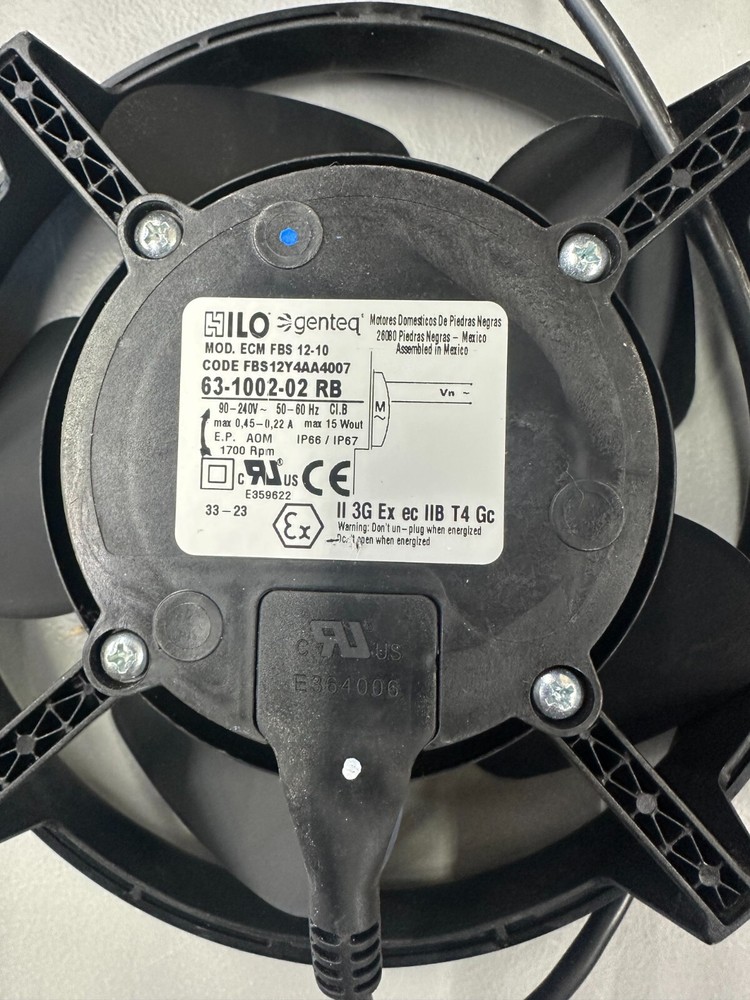 Zero Zone 63-1002-02Y FAN PACK ASSEMBLY