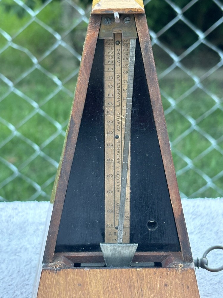Vintage Maelzel Metronome By Seth Thomas Clocks