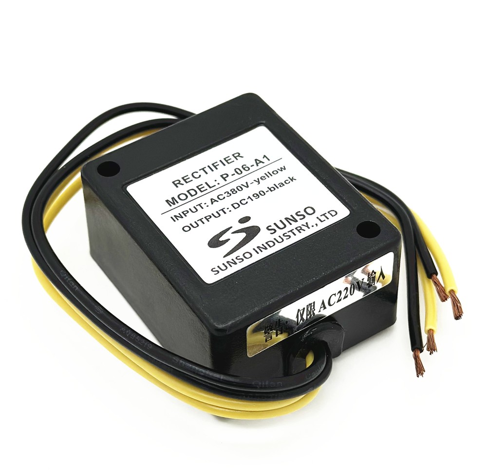 SUNSO P-06-A1 INPUT AC380V OUTPUT DC190V Brake Rectifier Module Device