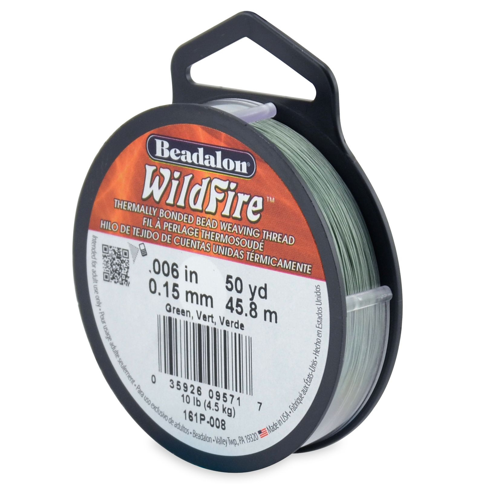 Beadalon Wildfire Beading Thread .006in+.008in 20YD&50YD & 125YD 8Colors& Cutter