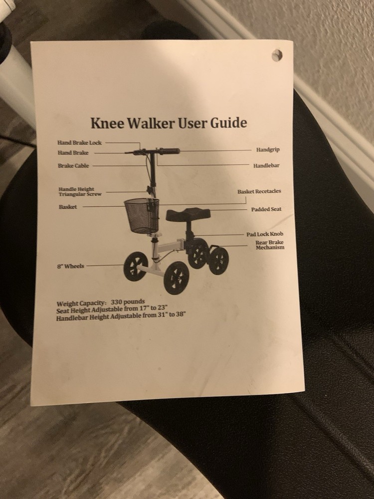 Steerable Knee Walker Economical Knee Scooters