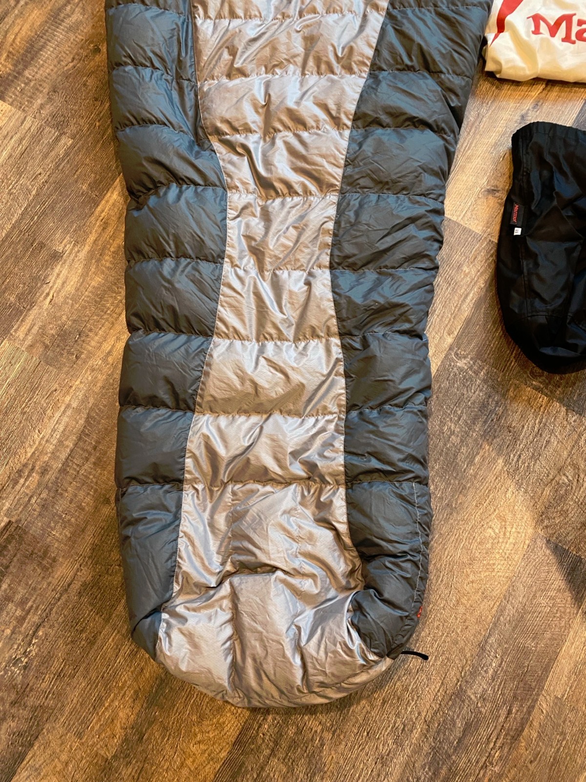 Marmot Arroyo Goose Down Sleeping Bag 30 Degree Left Zip 82"x33.5"
