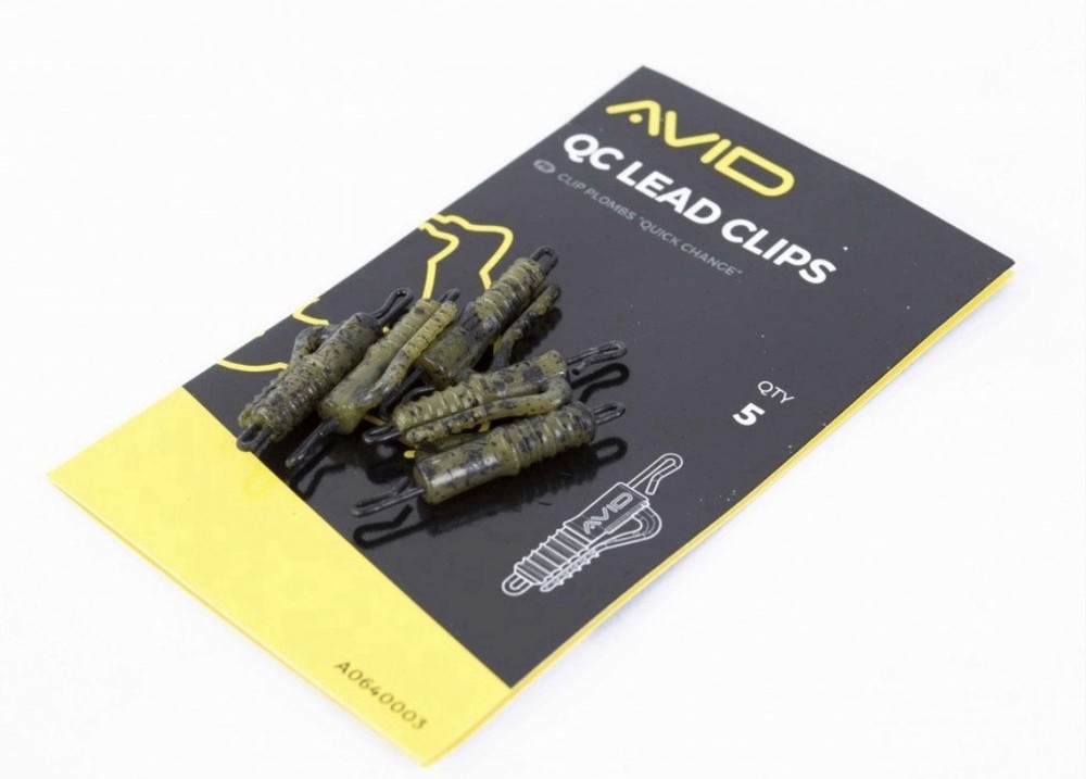Avid Carp Outline QC Lead Clips - 4 Pack Bundle