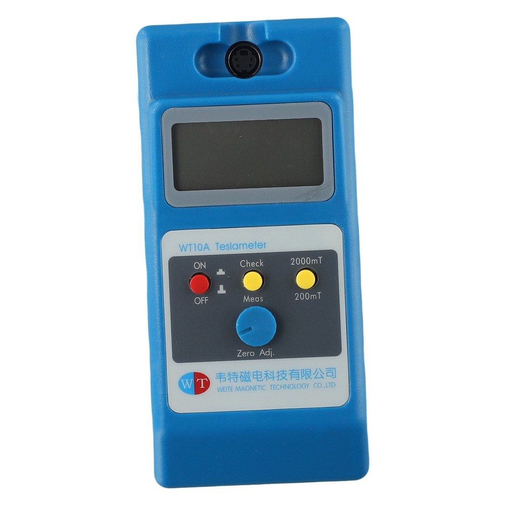 Handheld WT10A Magnetic Field Tester Gauss Meter with Ns Function Probe