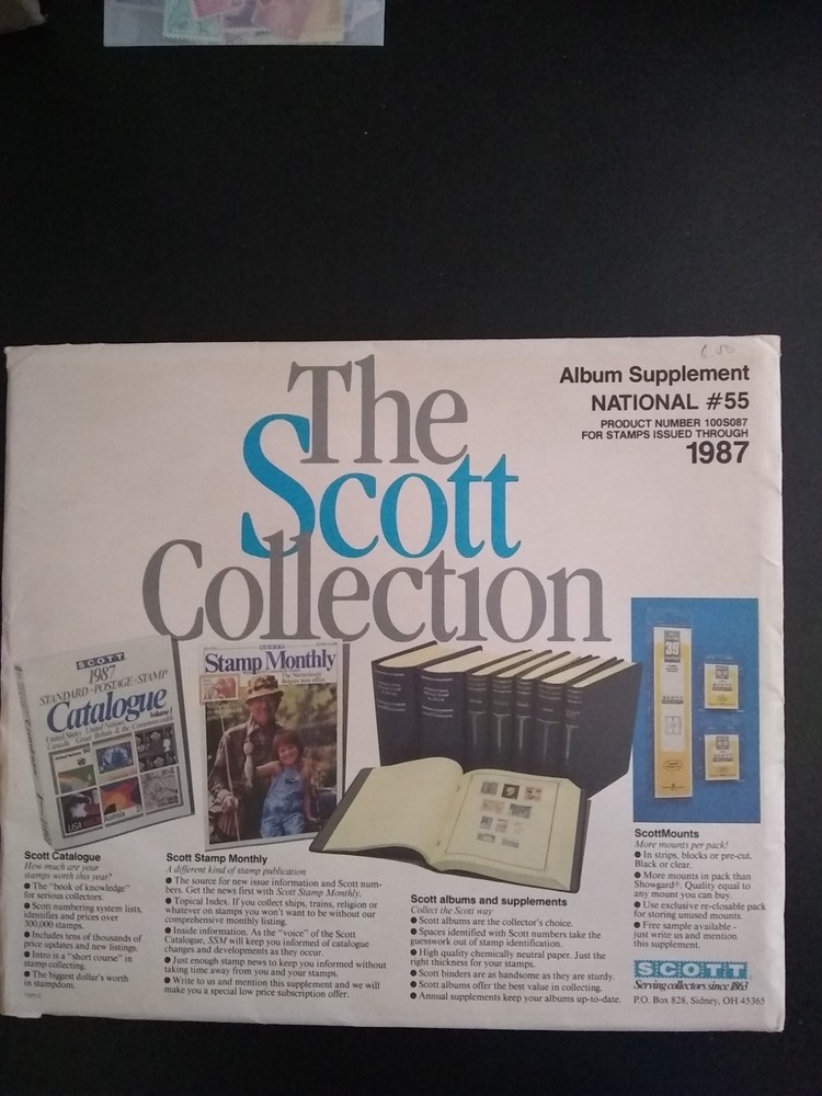 Scott U.S. National Album 1987 Specialty Supplement #55 Pages