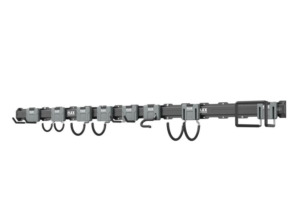 FLEX TRACK LOCK All Purpose Wall Storage Set 10 Pieces