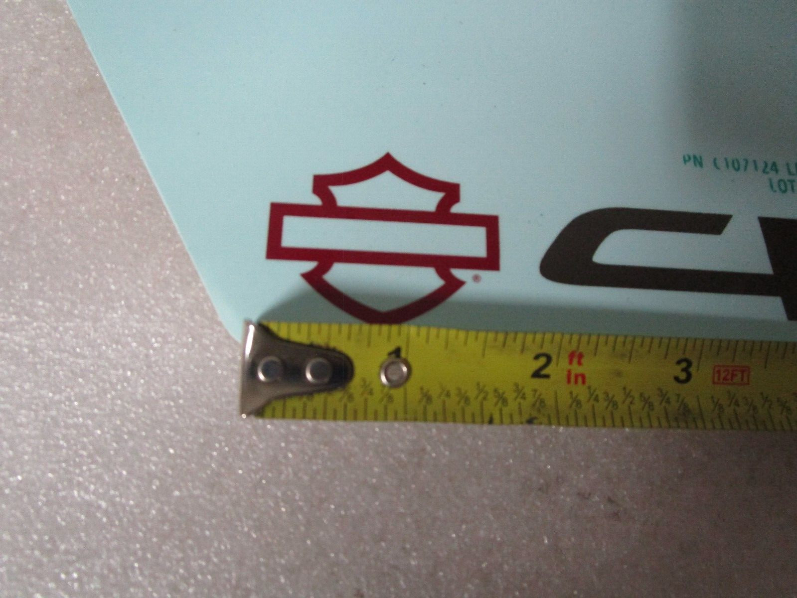 Genuine Harley Davidson Touring CVO Saddlebag Waterslide Decals PAIR