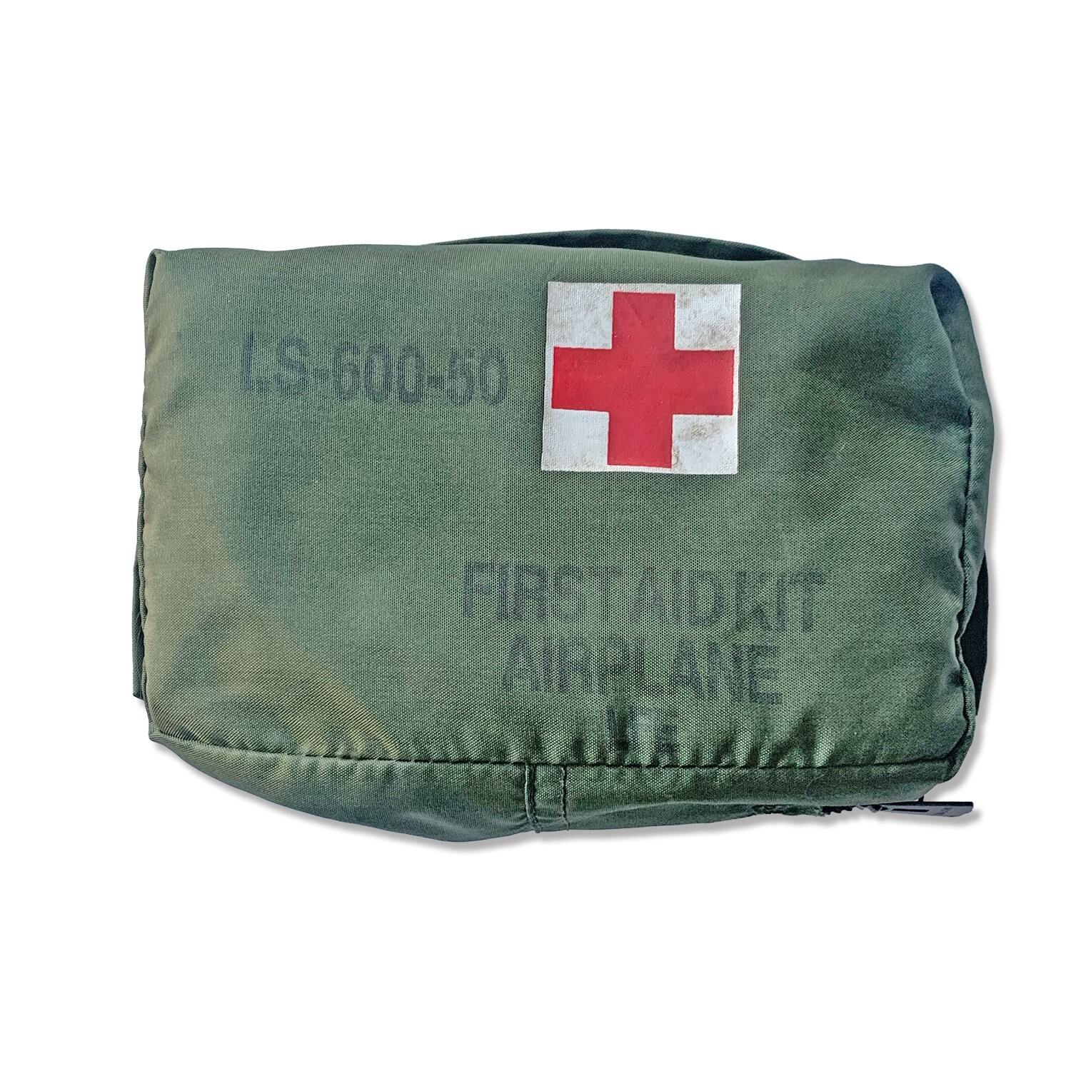 Vintage US Military Aircraft First Aid Kit LS-600-50 with Original Contents