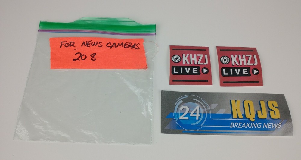 Siren: News Camera Decals