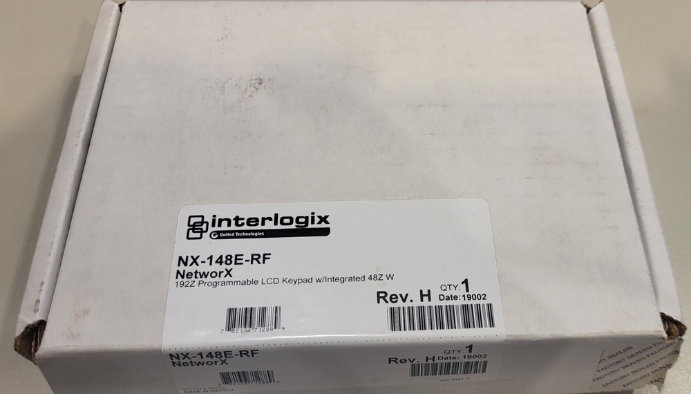 Interlogix NX-148E-RF Wireless LCD Keypad