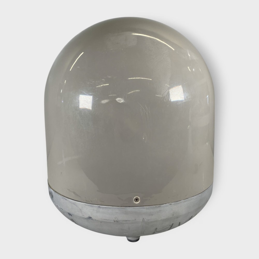 KVH 15" Empty Blank Dummy Dome - Grey - Fair Condition