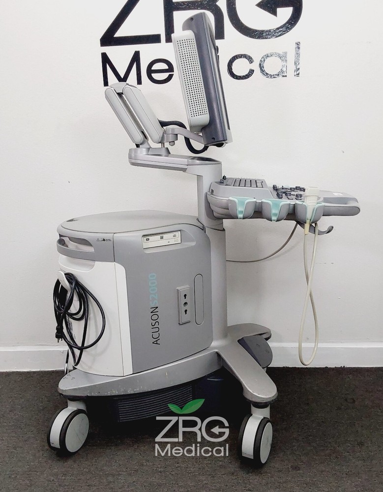Siemens Acuson S2000 w/ Acuson 4V1 Transducer