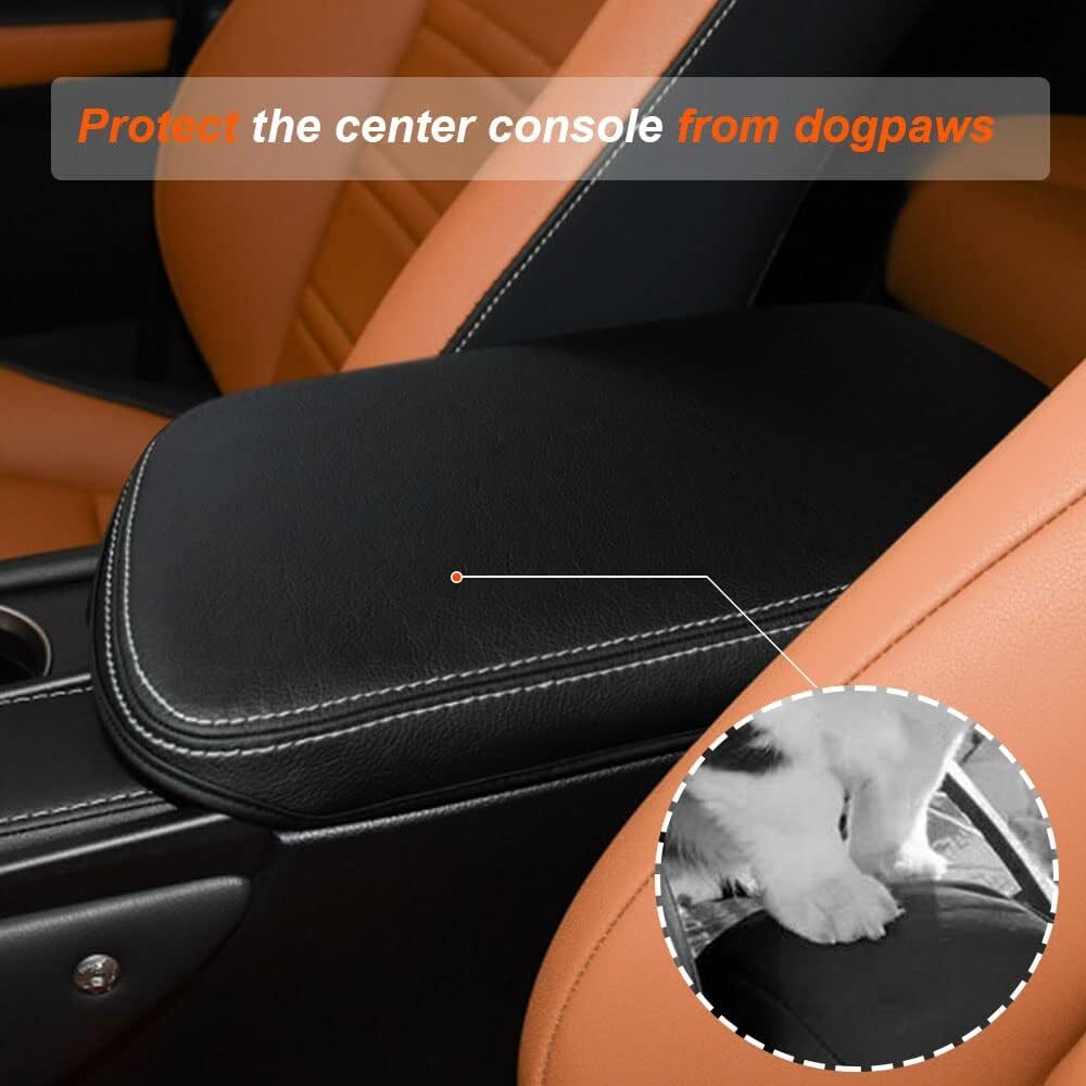 For Lexus NX NX200t NX300 NX300h 2015-21 Black Center Console Armrest Lid Cover