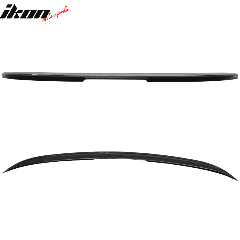 Fits 03-11 Benz R230 SL-Class AMG Style Rear Trunk Spoiler Painted #040 Black