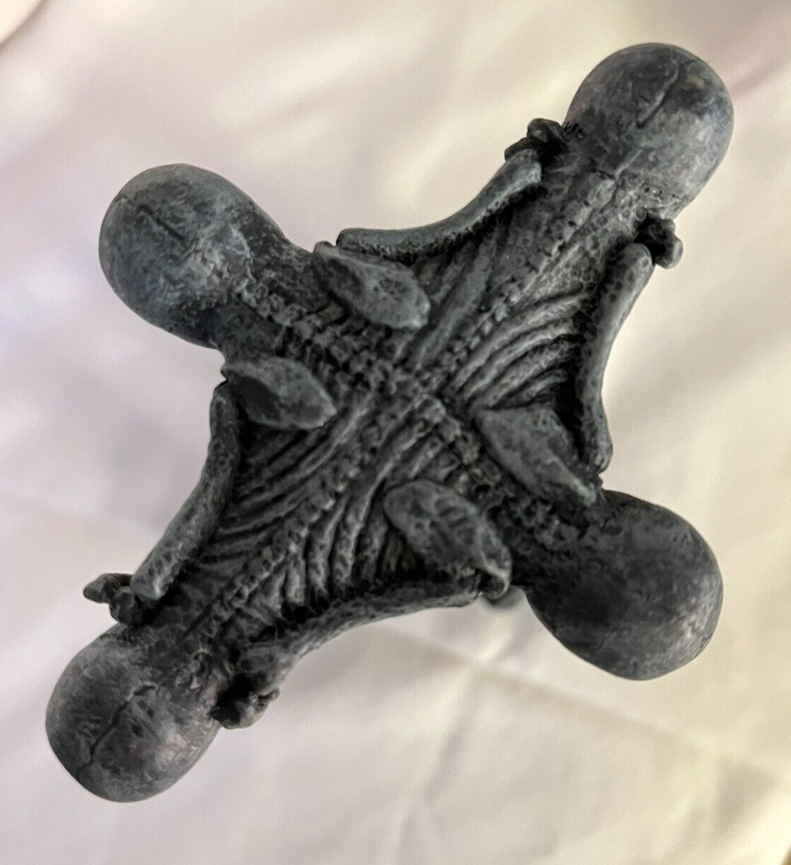 Hourglass Skeletons w/orange sand