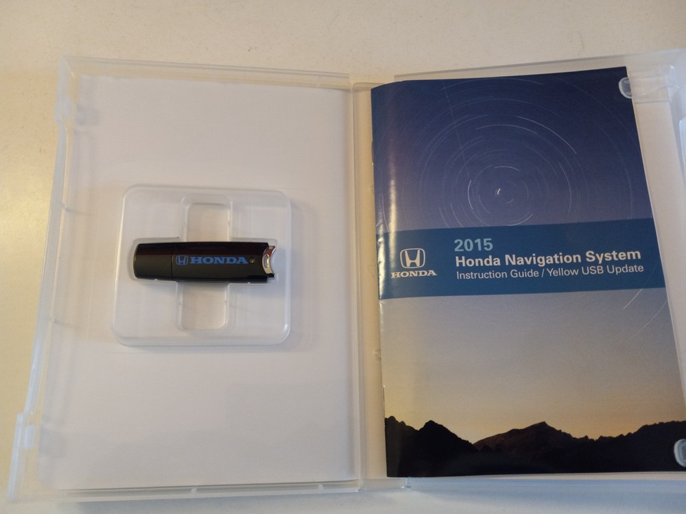 Honda Navigation System Yellow USB Update 2015 USB Update