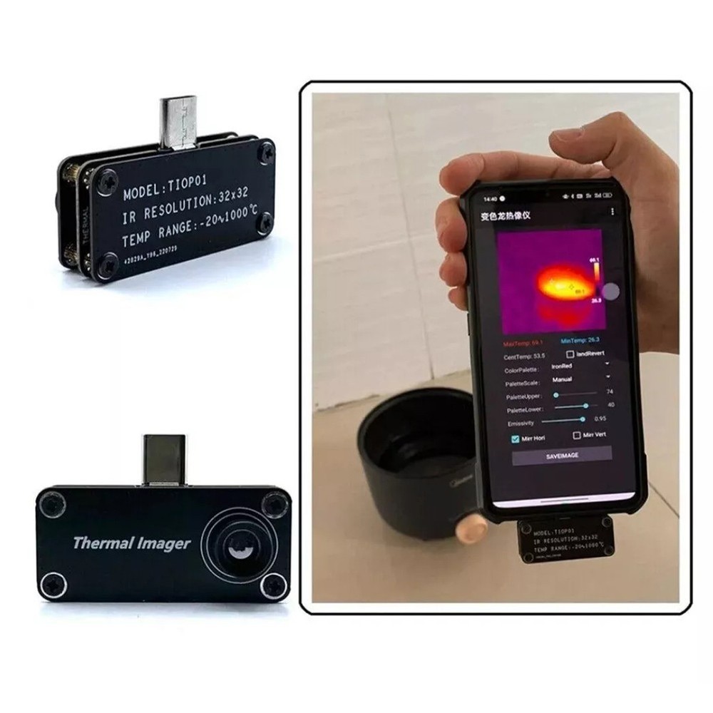 Professional For Android Thermal Imaging Camera Reliable Temperature Assessment