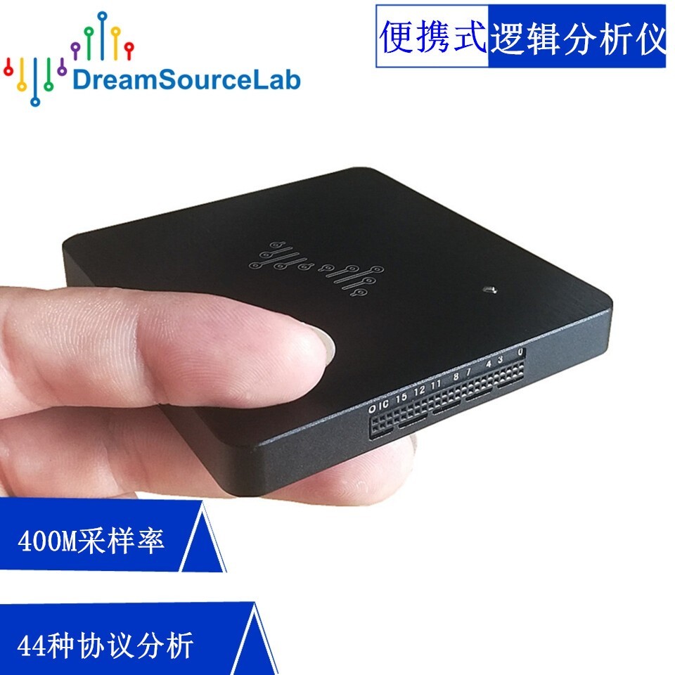 DSLogic Plus 16CH Logic Analyzer 400MHz Sampling 256Mbits Hardware Memory Debug