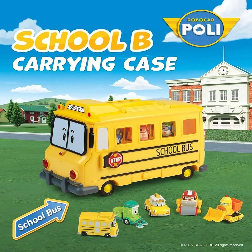 Robocar Poli: School B Storage Case