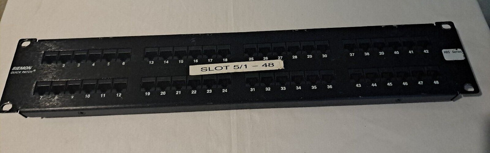 Siemon HD5-QP-48 Patch Panel