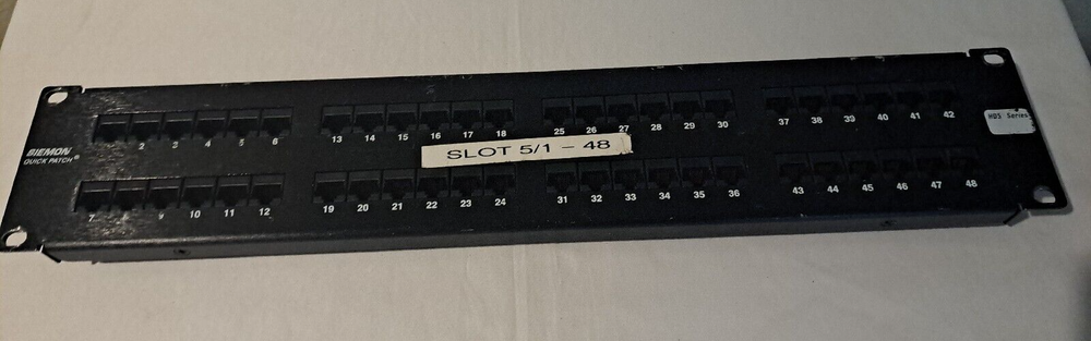 Siemon HD5-QP-48 Patch Panel