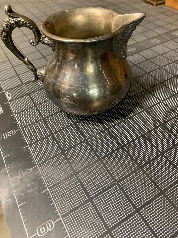 Antique Waldorf Silver Plated Cream Pitcher