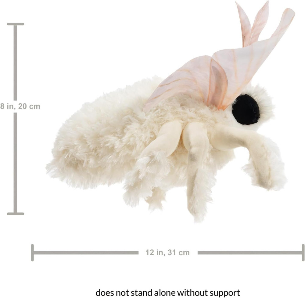 Poodle Moth Hand Puppet