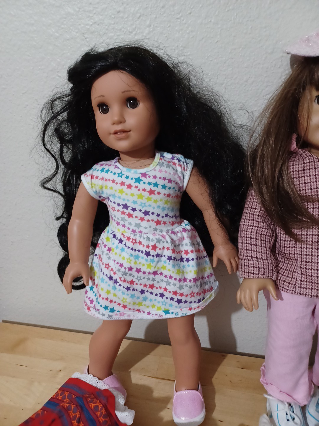 Set of two American Girl Dolls With Clothes As Is Used