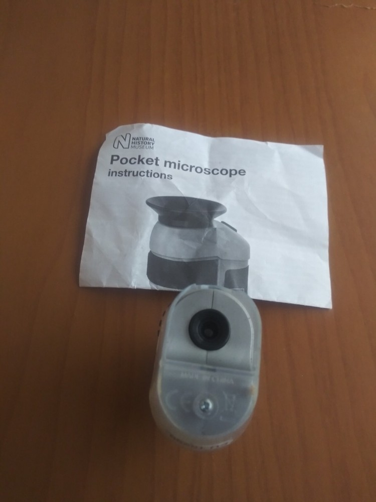 vintage pocket microscope