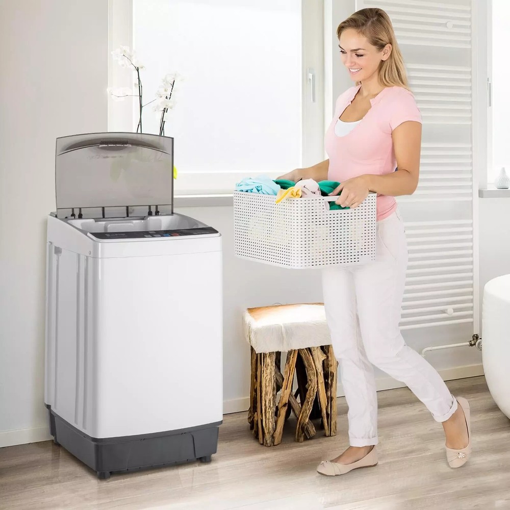 ZOKOP Full Automatic Washing Machine- 17.6lbs Capacity