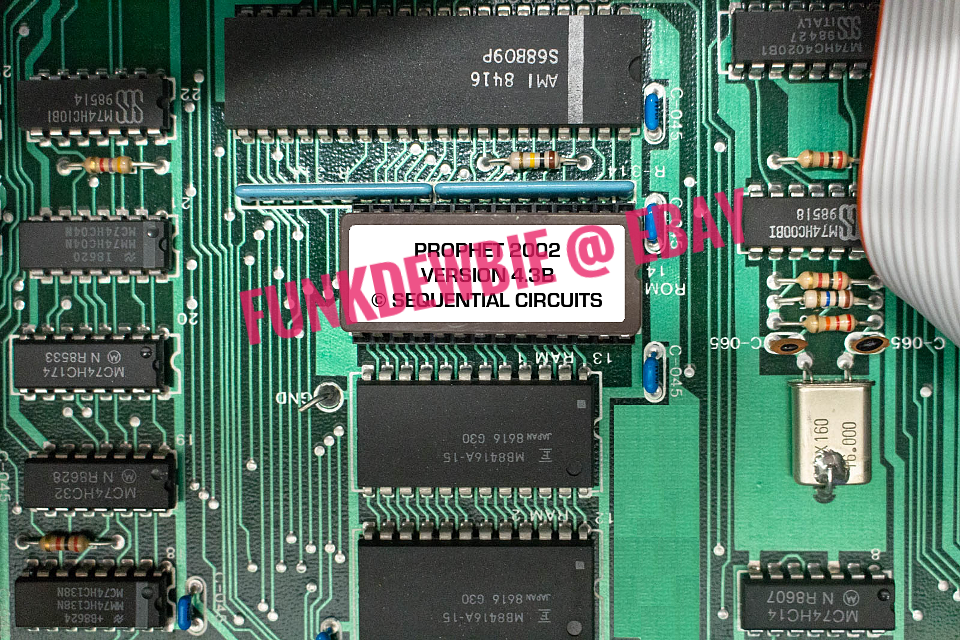 Sequential Circuits Prophet 2002 ROM 4.3B Firmware Upgrade Chip / BrandNew EPROM