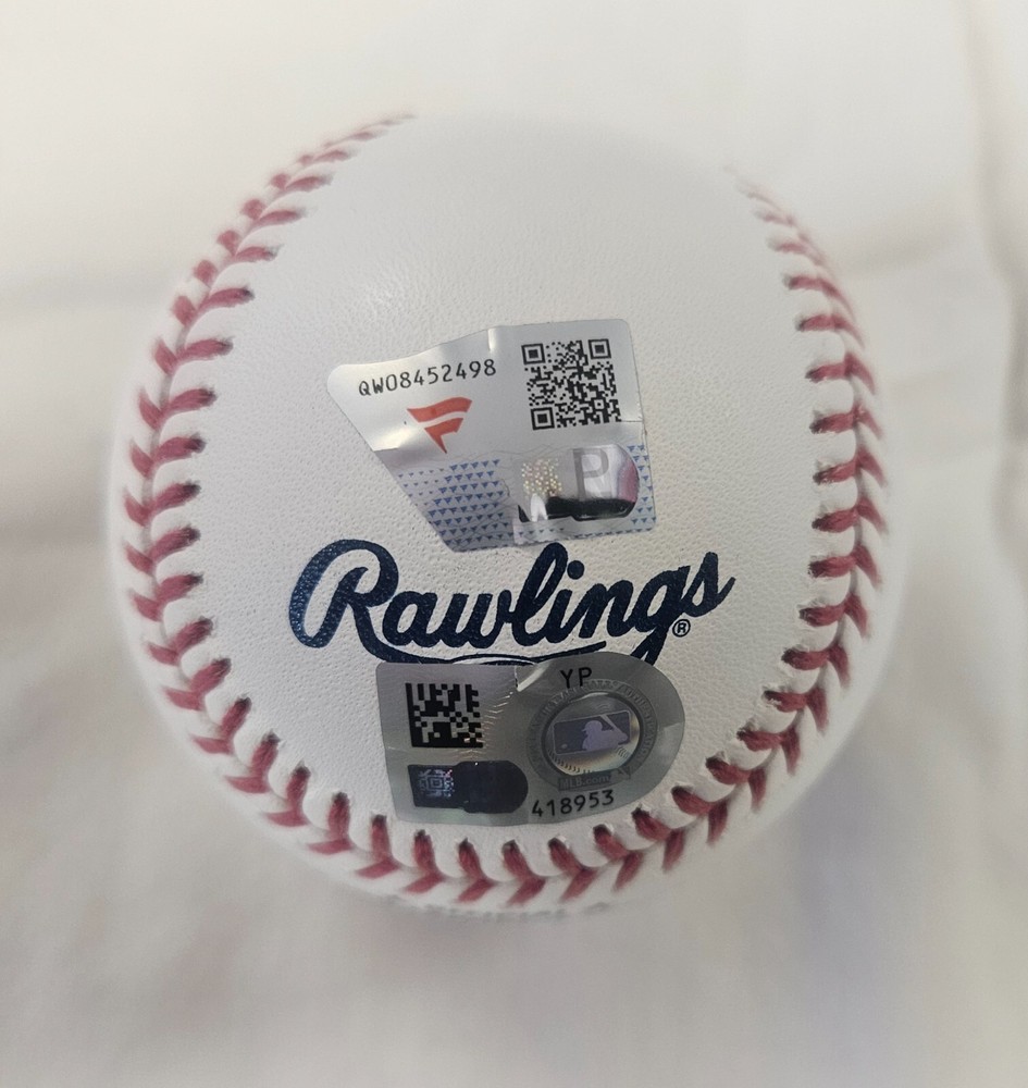 Travis Bazzana Signed MLB Baseball Fanatics