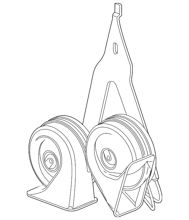 Genuine GM Horn 84447715