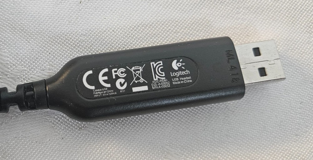 LOGITECH H390 USB Headset Working