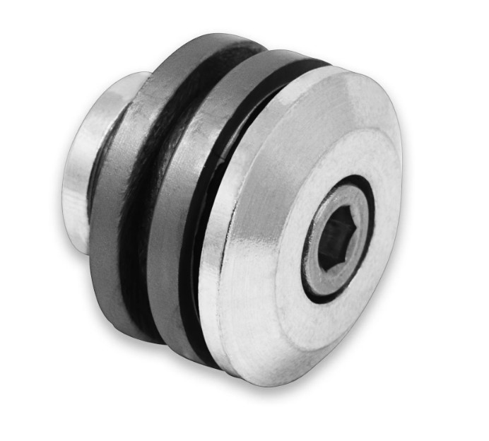 Memphis Shades Windshield Fork Clamp Replacement Bushing - Polished -MSC1006