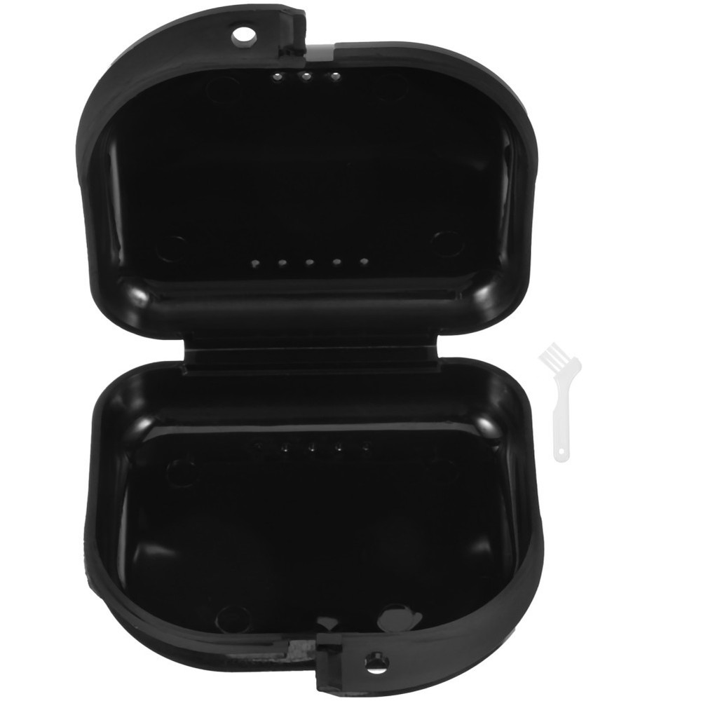 Travel Denture Container Convenient Leakproof Retainer Case Holder
