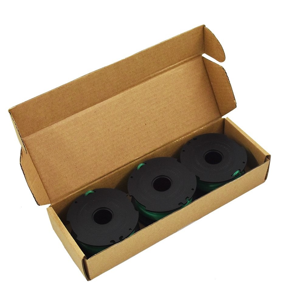 3Pcs SF-080 String Trimmer Spool Line Replace Suitable For Black & Decker GH3000