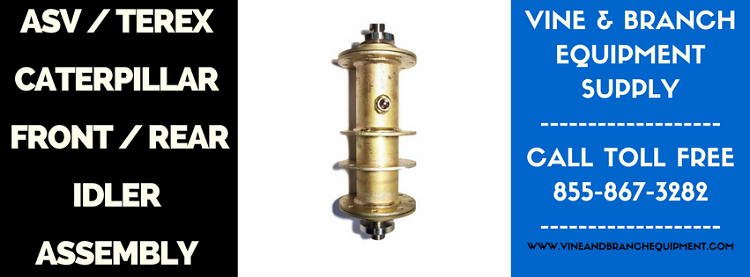 14in IDLER TUBE ASSEMBLY ASV / Terex RC100 / PT100 / RC85 / RCV