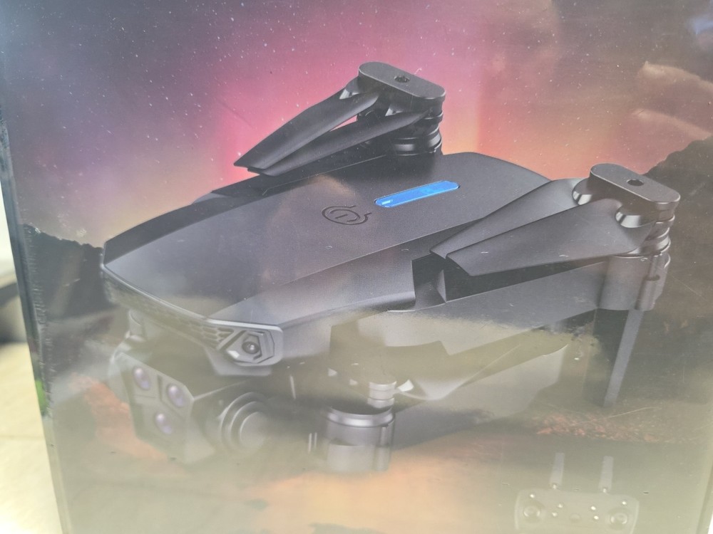 S70 DMES Smart Foldable HD Camera Quadcopter Drone RC Height Control Black