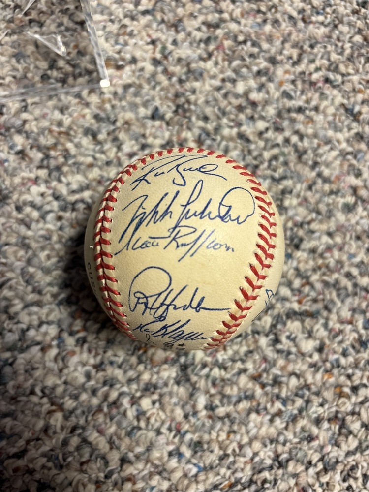 Eric Plantenberg Autographed Baseball & Case,Cottier,++