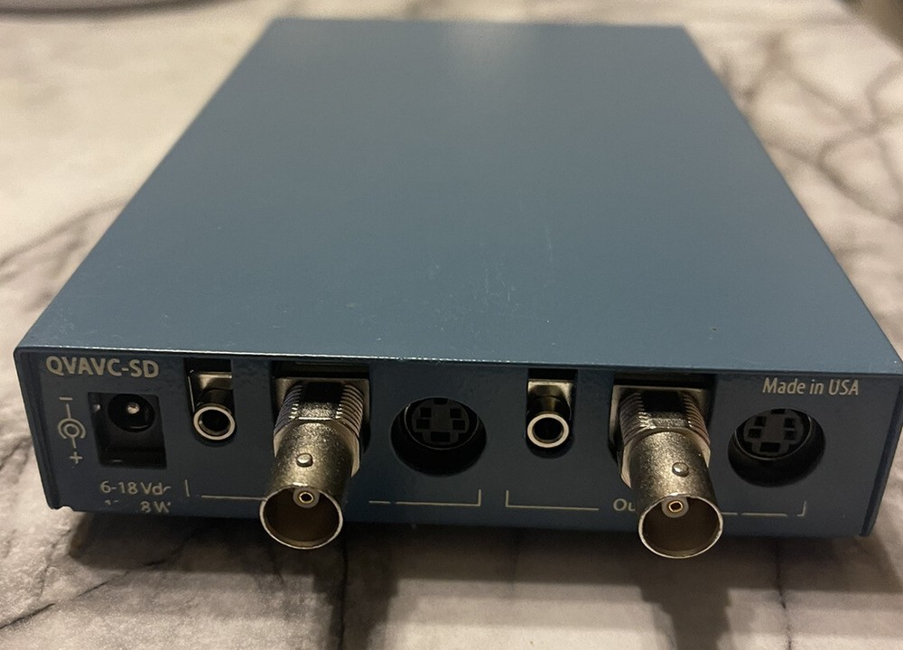 QVIDIUM QVVAVC-SD ENCODER H.264 SD Mini-CodecTMModel #QVAVC-SD