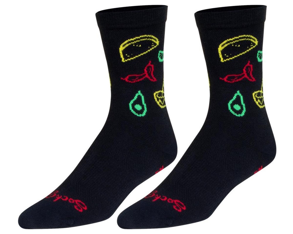 Sockguy 6" Socks (Taco Life)