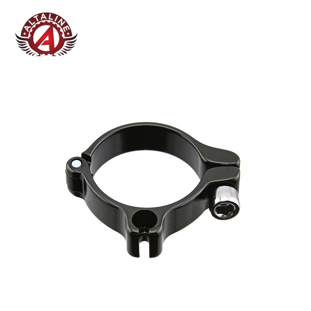 ALTALINE ALLOY CLAMP-ON SINGLE CABLE HOUSING STOP DIFFERENT COLORS & SIZES.