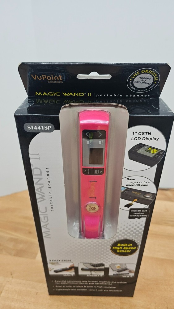 VuPoint Solutions Magic Wand II Portable Handheld Scanner