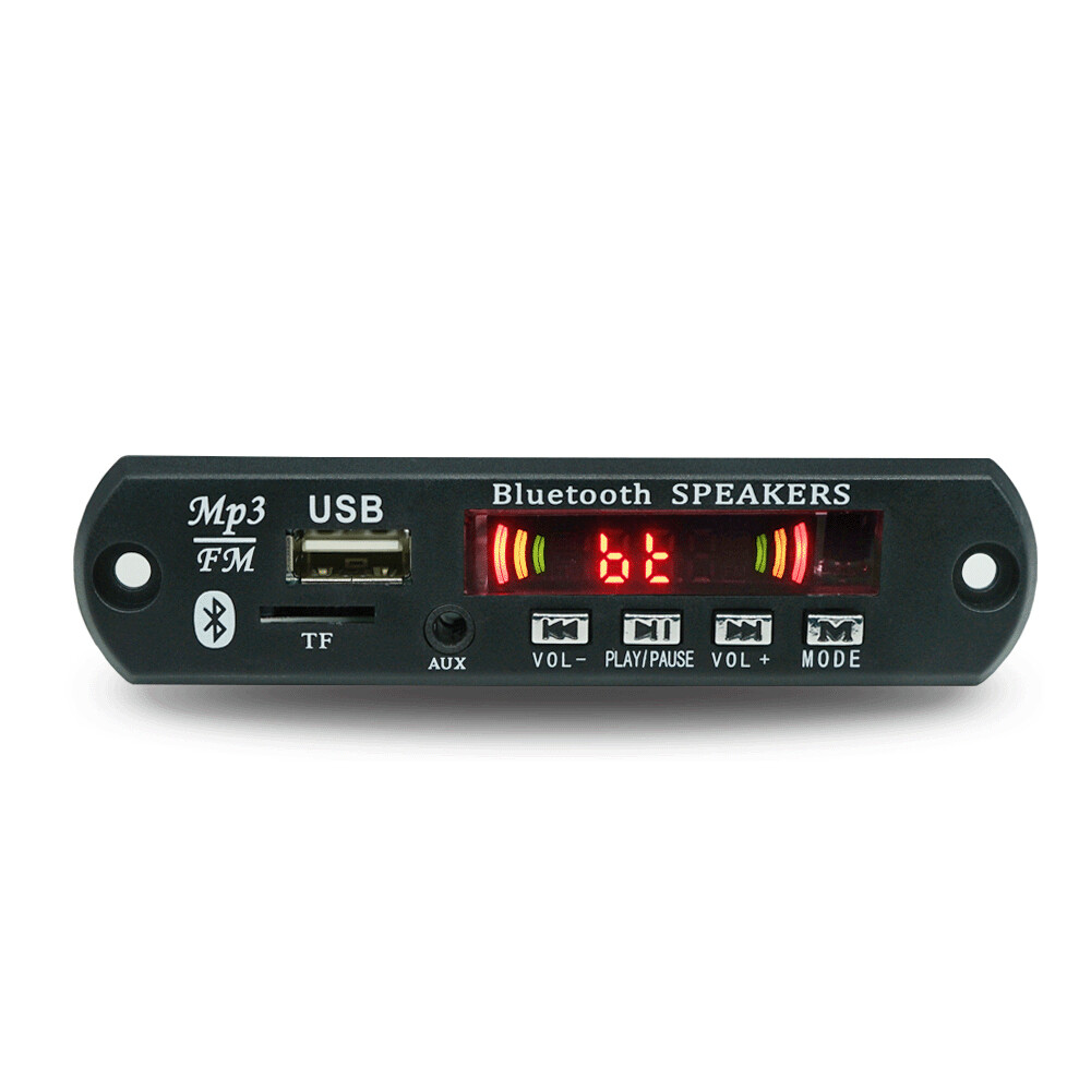 Wireless 12V WMA 2*15W amplifier MP3 Decoder Board Audio Module USB TF Radio Car