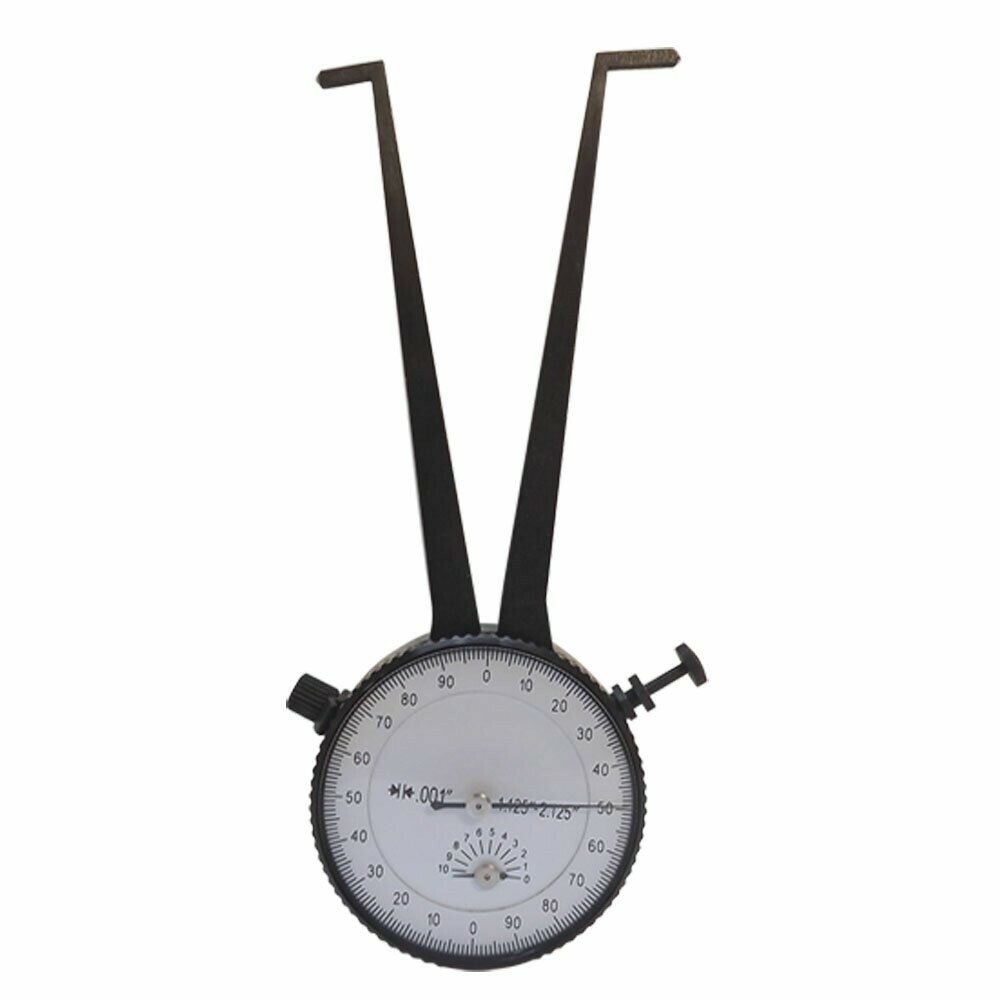 1.125-2.125" Internal Dial Caliper Indicator Graduation 0.001" White Dial Face