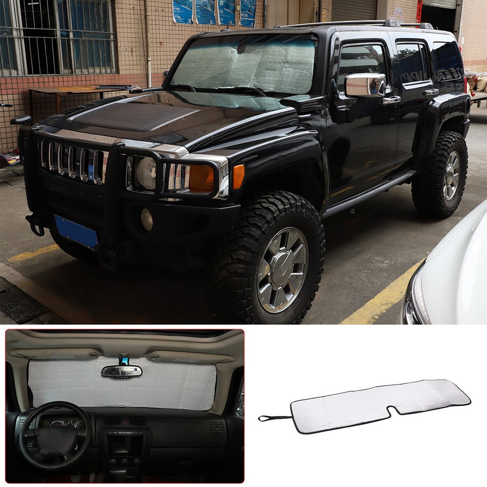 For Hummer H3 2005-2009 Front Windshield Trim Panel UV Protection Trim Panel