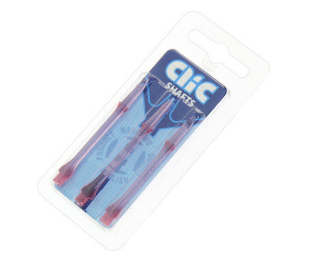 Harrows Clic Slim Medium 2ba Dart Shafts - Pink