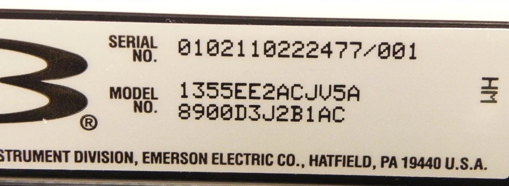 Brooks Sho-Rate Flow Meter 1355EE2ACJV5A
